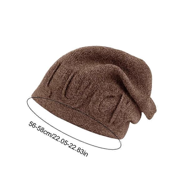 Slouchy lue for barseltiden, lett hodeplagg for nybakte mødre Gray