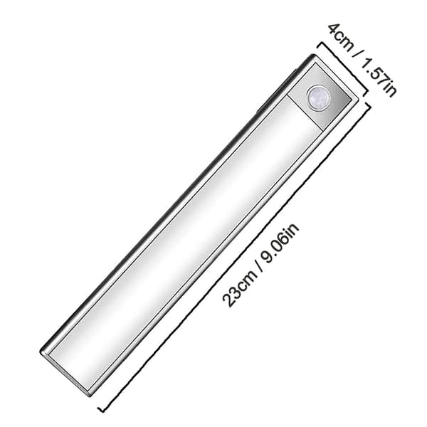 LED-sisävalaisin, jossa ihmiskehon tunnistus ja USB-lataus
