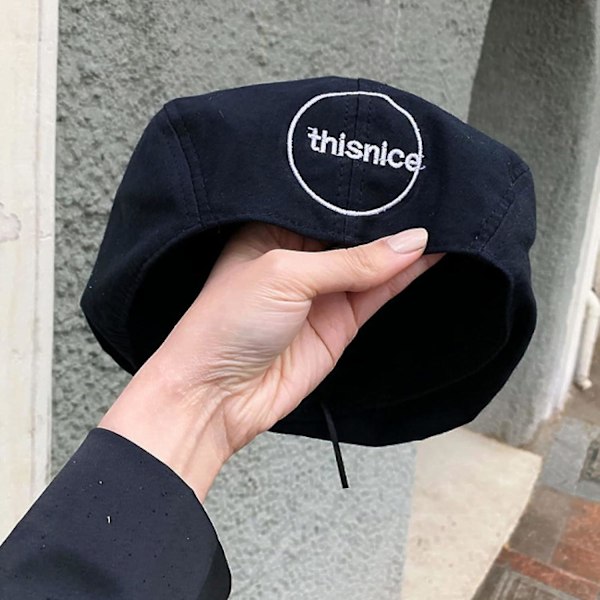 Svart basker militär mössa retro broderad bokstav andningsbar platt åttakantig hatt solid fritid framåt kepsar framsteg keps（En storlek，Vit）