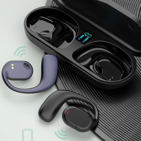 Trådlöst öronkrokheadset Bluetooth-ledning G475