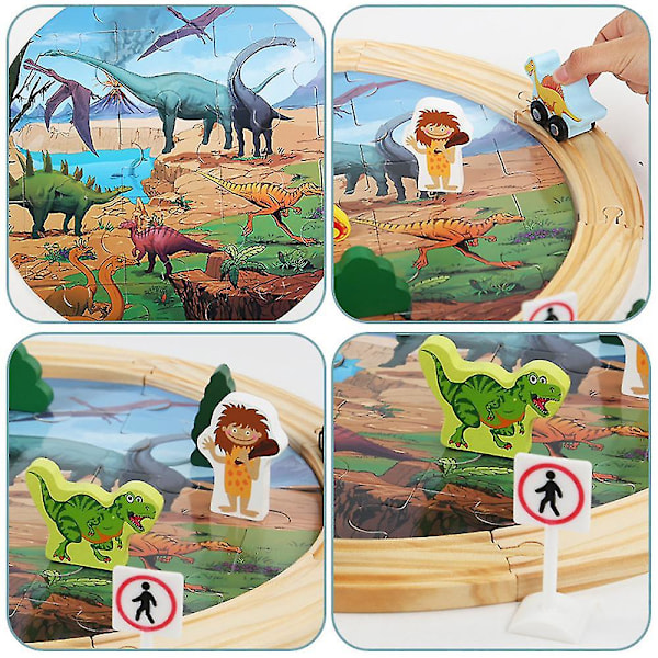 Dinosaurusrekka-lelut parantavat havainnointikykyä, sopii varhaiskasvatuskeskukseen
