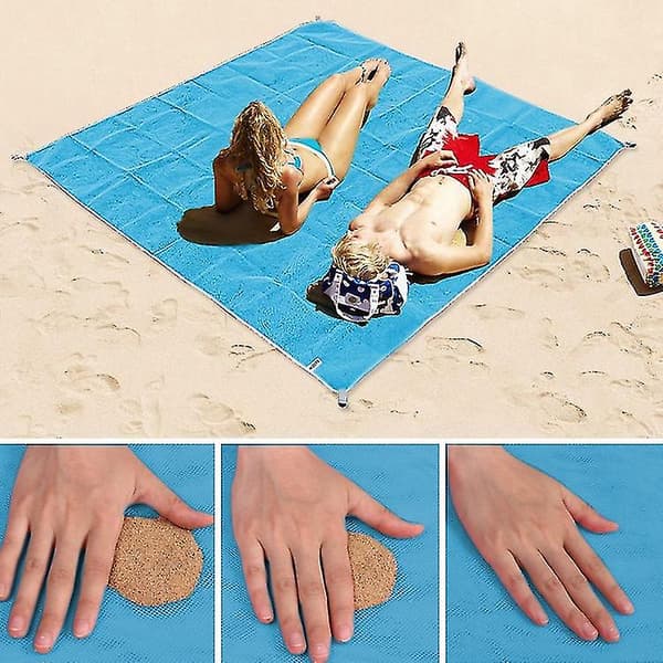 Udendørs Camping Strandmåtte（Pink）