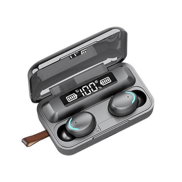 Trådløst mini-headset Bluetooth 5.0 Sport-øretelefon Bærbar ladeboks