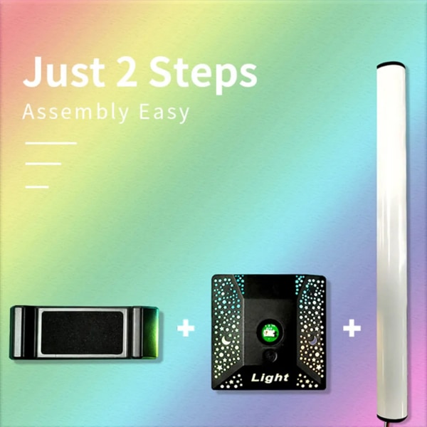 RGB hörlursställ ljus touch sensor switch färgglada ljus spel skrivbord atmosfär ljus