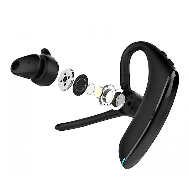 Bluetooth 5.0 Hodetelefoner (svart)