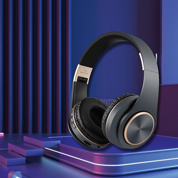 Langattomat Bluetooth-kuulokkeet, subwoofer, Bluetooth 5.1, matkapuhelin, tietokonepeli, musiikki, urheilupelikuulokkeet GY