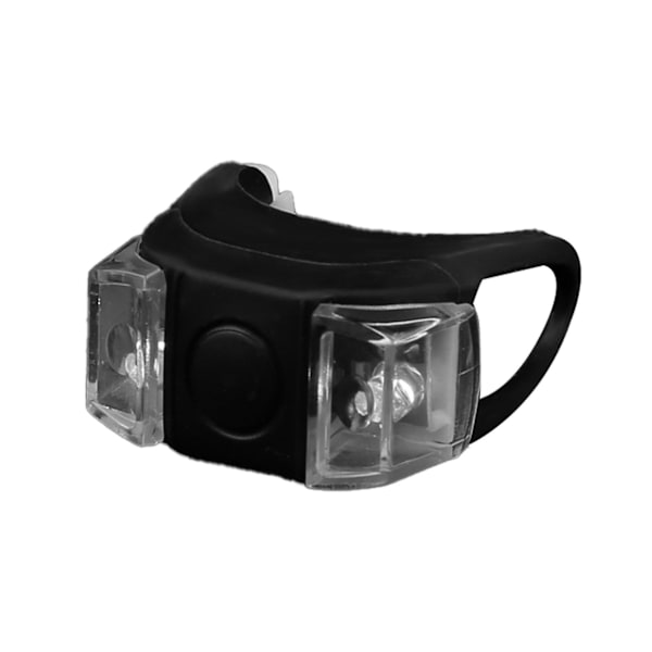 Kaesi pyörän takavalo, korkea kirkkaus, vedenpitävä, 2 LED-helmeä, 3 tilaa, valaiseva silikoni, yöajo, sammakkovalot, pyöräilytarvikkeet (musta)
