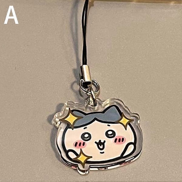Chiikawa Vedhæng Nøglering Akrylmateriale Tegneseriedesign Multifunktionel Dekoration style4