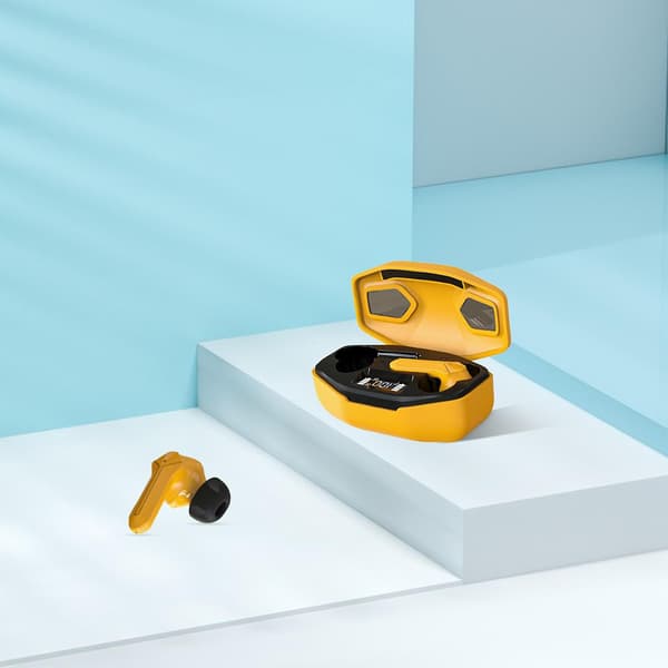 Trådløse ørepropper Bluetooth 5.1 Headset IPX5 LED Batteri Display Med Laderboks Stereo Audio
