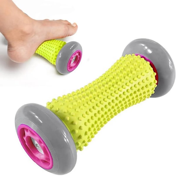 Fotmassageapparat fotmassagerulle, innovativ fotmassagerulle fot igelkottboll för att lindra ömma muskler