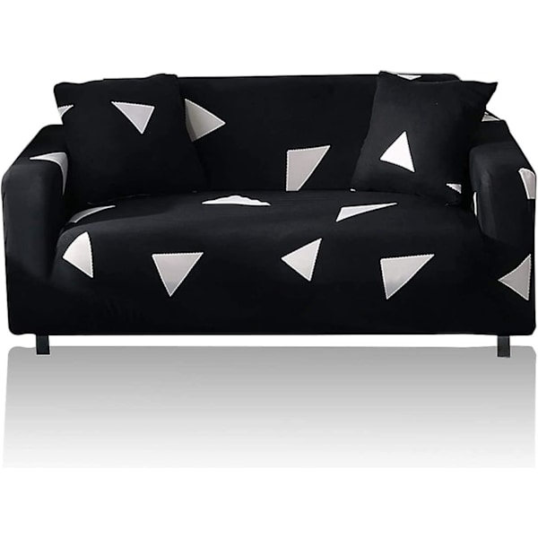 Elastisk sofaovertrekk i stretch, for 1-seters L-formet hjørnesofa krever to (C)