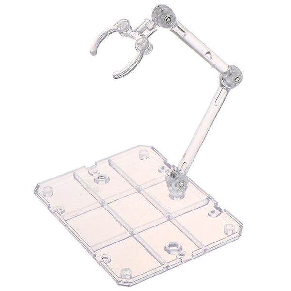 1 set Actionfigur bas lämplig display stativfäste för Hg 1/144 bio spel (transparent)