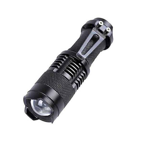 Taskulamppu Led-taskulamppu Zoomable Led-taskulamppu Taskulamppu 365nm Ultra Violet Blacklight AA-paristo（B）