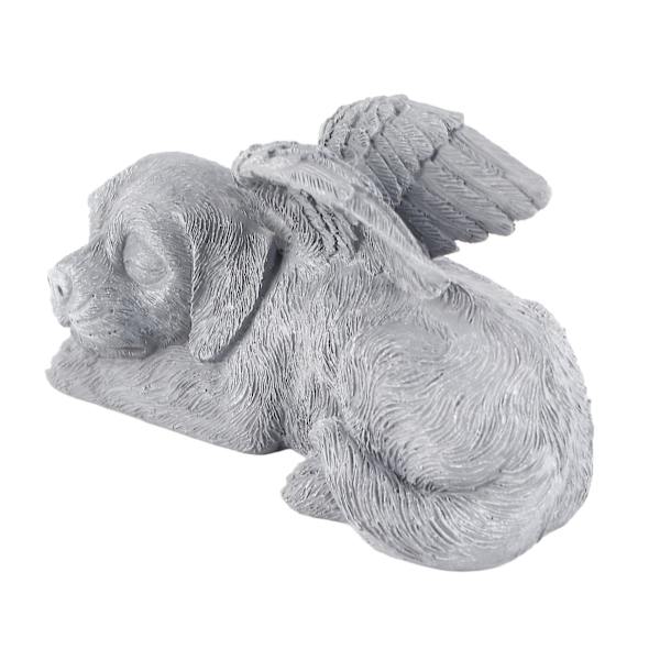 2024 Minnesmerke for kjæledyr Statue Resin Sovende kjæledyr Engel Hage Skulptur for kjæledyr Minnesmerke Gravstein Ornament Engel Hund