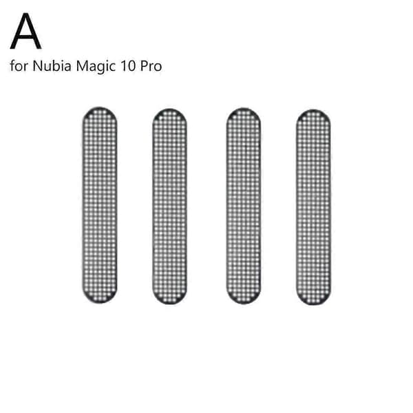 Nubia Red Magic 10 Pro Plus -puhelimen pölytiiviit verkkotarrat RedMagic 10 Pro+ Black For Nubia Magic 10 Pro
