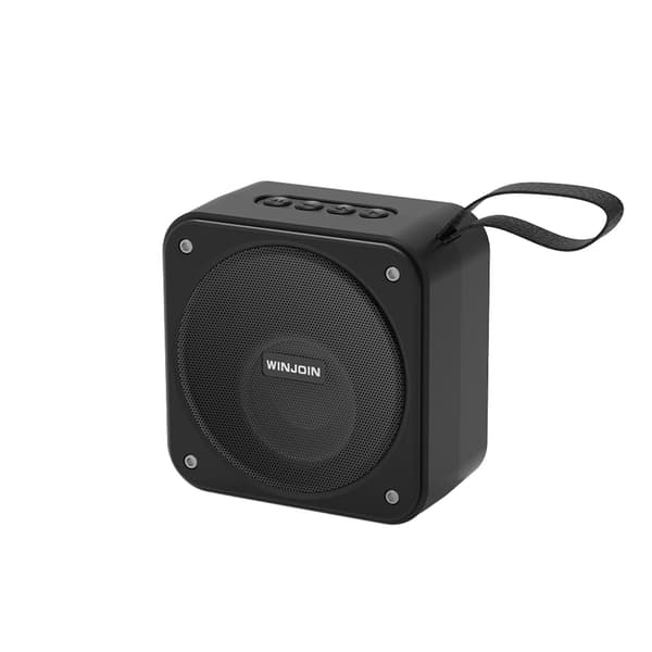 Bluetooth-højttalere med multifunktionsafspilningstilstand og batteri med stor kapacitet (gratis størrelse, sort)