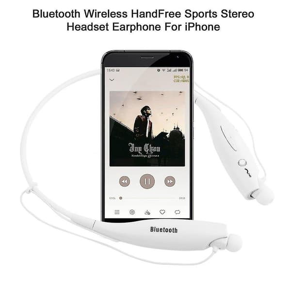 Bluetooth-langaton handsfree-urheilustereokuuloke iPhonelle