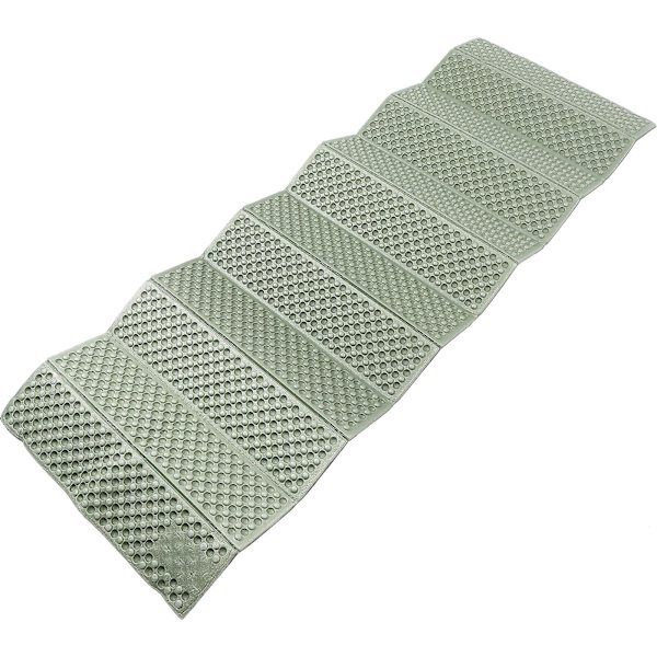Leirintäalusta Taita Leirintäalusta Ulkona Leirintä Nukkumisalusta Vedenkestävä Vaellus Piknik-alusta（180.00X58.00X2.00CM，Oliivinvihreä）