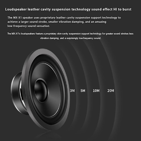 Bluetooth-kaiutinlahja Pieni terästykki Langaton Ulkoilukäyttöön Kannettava Vedenpitävä Miniääni Pitkäkestoinen Hifi-äänenlaatu (Vihreä)