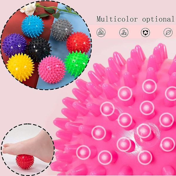 Grip Ball Hedgehog Plantar Ball Rentoutuspallo faskiaan