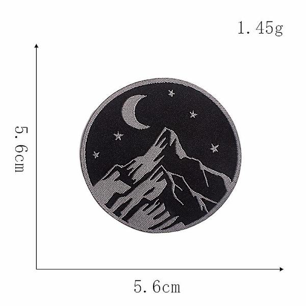Dww-broderi stryge-på-patch, 20 stk. blandet rum kirsebær flaske patch klistermærke applikation stryge-på eller sy-på badge til tøj T-