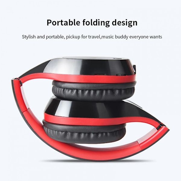 T5 Langattomat Bluetooth-kuulokkeet V5.0 3d Stereo Langattomat Kuulokkeet Mikrofonilla Taitettavat Kuulokkeet Langattomat Kuulokkeet Kuulokkeet