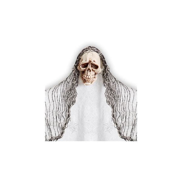 Mann med ljå - WIDMANN - 61 cm - Hvit - Festdekorasjon - Halloween