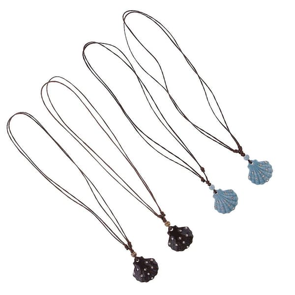5x Förpackning med 2 Keramikhalsband