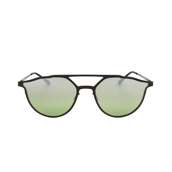 Solbriller Italia Independent I-I 0256 THIN METAL B. 2 030.000 ARMY GREEN 56/19/145 UNISEX（56 mm，Svart）