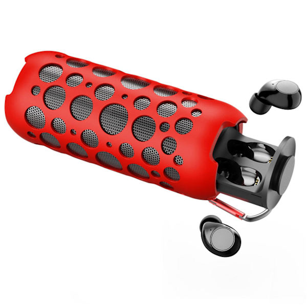 RGB Färgglad Ljus Utomhus Mini Trådlös Bluetooth Audio Headset Gränsöverskridande Hörlurar Högtalare Två I Ett