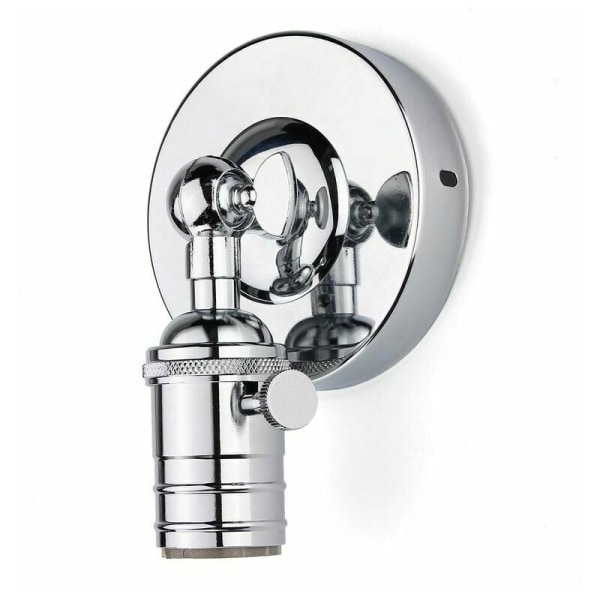 Vintage E27 Industrial Seinävalaisin Edison Retro Lamp Teline Antiikki Lamppu NO LAMP Sasicare， sisä- ja ulkokäyttöön