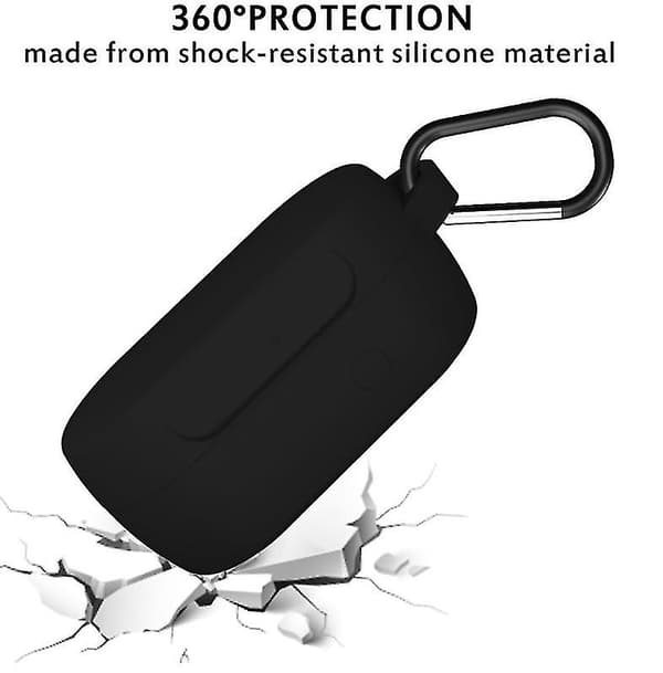 Silikondeksel for Skullcandy Sesh True Wireless In-ear Earbud (Svart)