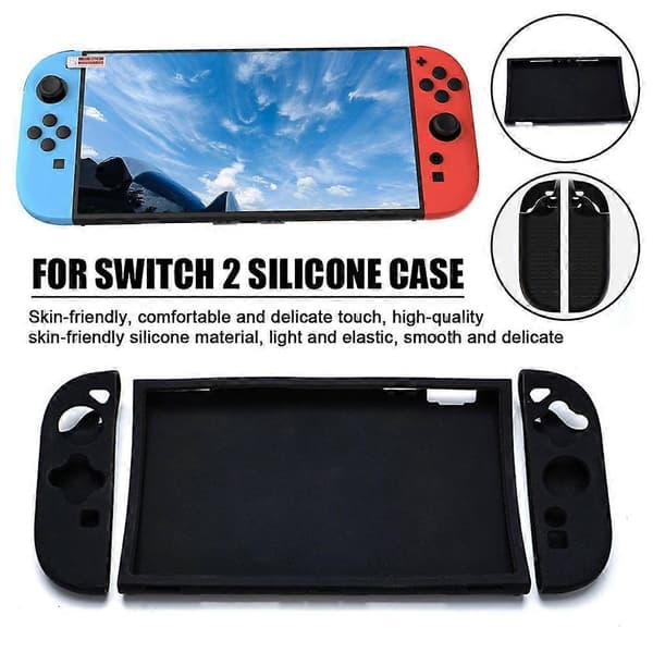 Silikon-beskyttelsesetui i flere deler for Nintendo Switch 2
