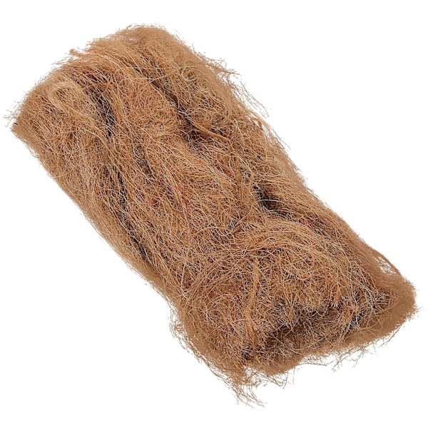 1 sæt kunstigt græs klynge simuleret græs Diy Faux græs indretning hjem forsyning（15.00X6.00X3.00CM，Orange）