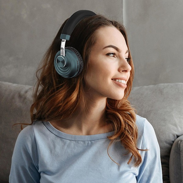 Metallinen kuulokemikrofoni Älykäs langaton melunvaimennus Taitettava Bluetooth-kuulokkeet Musiikki Urheilu Erittäin pitkä valmiusaika Langattomat kuulokkeet
