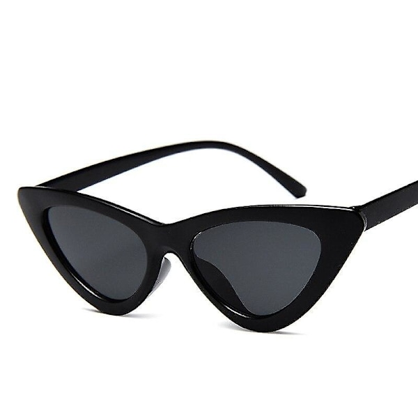 Sunglasses small triangle sun glasses female shades eyeglasses unisex streetwear eyewear（Other，01）