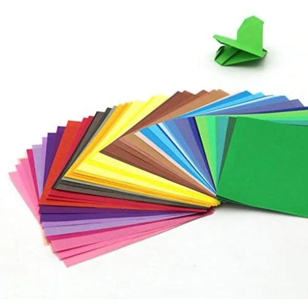 Färgat papper Färgat A4 kopieringspapper Roligare Hantverksdesign Dekorativ decoupage 100 ark 10 olika färger för pysselhantverk