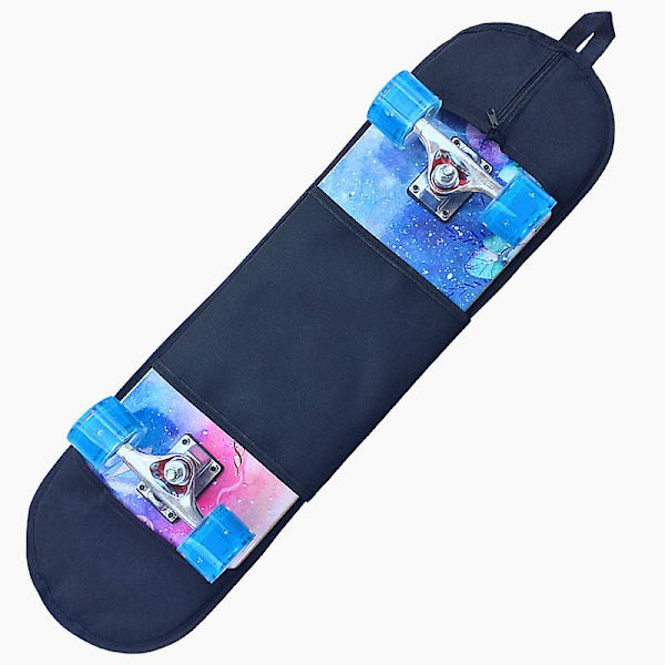 Dww-Skateboard rygsæk, 60CM sort 1 stk Skateboard rygsæk, skateboard beskyttelse, skateboard rygsæk Universal størrelse til