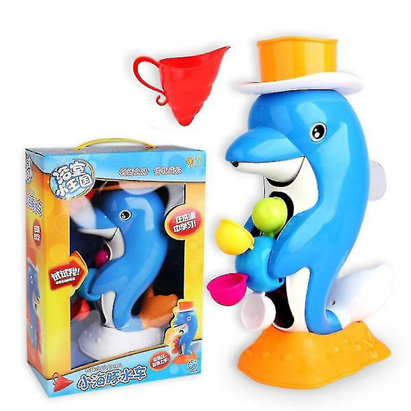 Badeleker Barn Dusj And Vannleker Delfin Dyr Svømme Strandleker And Squeeze Sound Squeaky For Baby Vannleker|Badeleke
