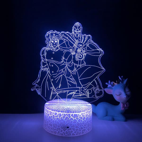 3D illusjonslampe Anime JoJo's Bizarre Adventure Ni