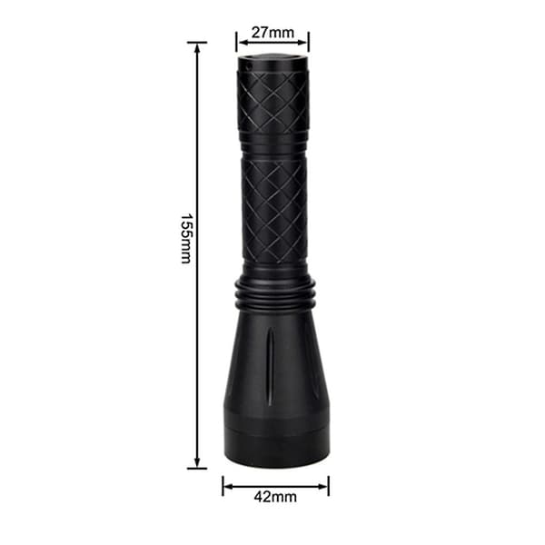 Flashlight Lighting 350 Lumens Grøn Skinnemonteret Flashlight Distributionsbatteri（I）