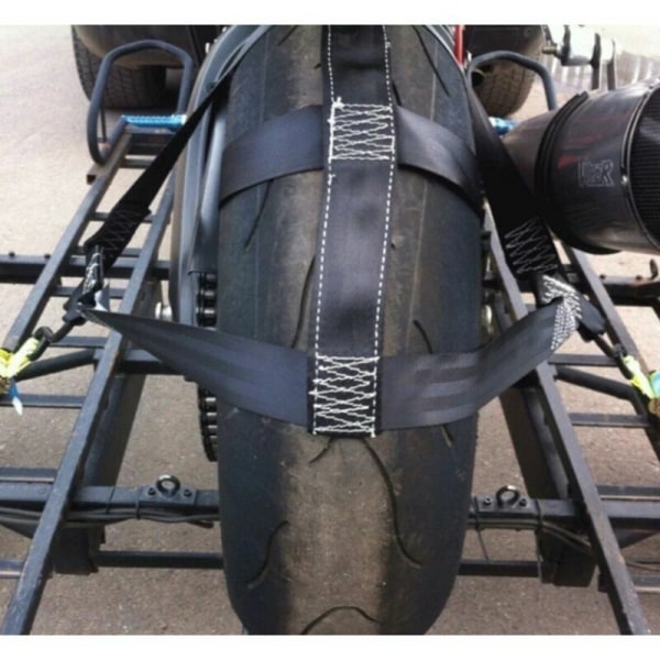 Universal moottoripyörän takapyörän kiristyshihna takapyörän kuljetushihna vahva