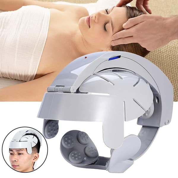 Elektrisk hovedbundsmassager, afslappende akupunkturpunkter, multiakupunkturmassager