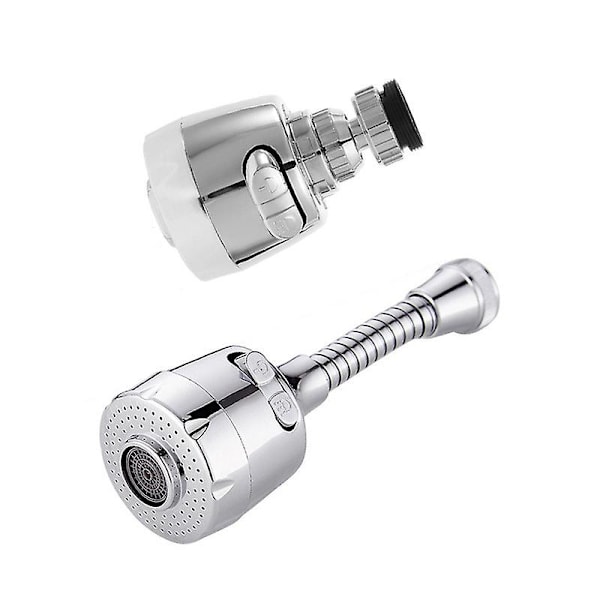 360 Degree Swivel Faucet Aerator Kitchen Faucet Head 2 Modes Adjustable Shower Head Filter Sprayer For Kitchen Bathroom 1 piece