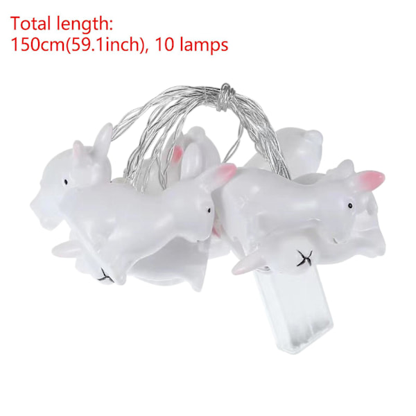 Påskhare LED-ljusslinga