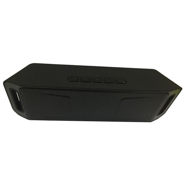 Hett sålda Sc208 Bluetooth högtalare bil portabel dubbla högtalare subwoofer plug-in kort litet ljud svart
