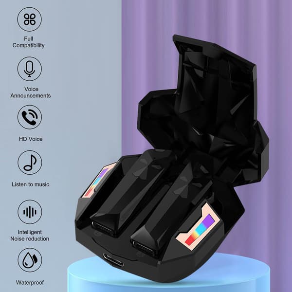 E-urheilupeli Bluetooth-kuulokkeet G13 Hifi Low Delay Bluetooth Värikkäät E-urheilun valot
