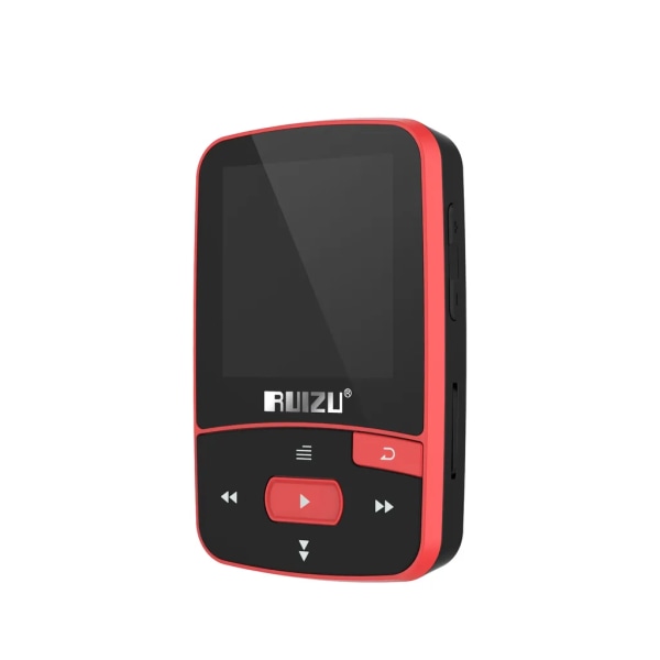 RUIZU X50 8GB 1,5 tums MP3 MP4-spelare HiFi förlustfri ljudkvalitet BT stegräknare TF-kort FM-radio Inspelning E-bok Tidskalender