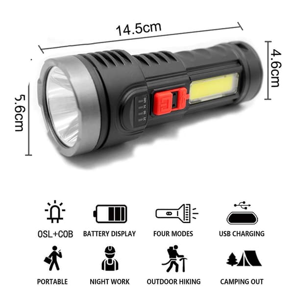 LED Spesialstyrke Lommelykt