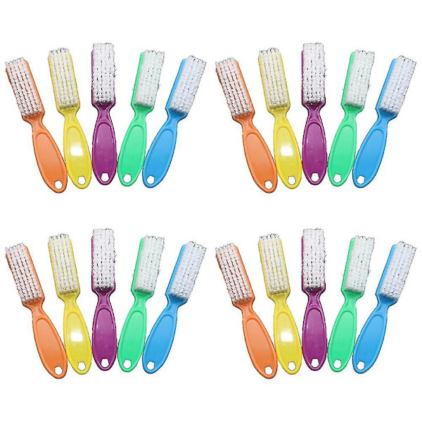 Håndtag Greb Neglebørste, Hånd Fingernegl Rengøringsbørste Manicure Værktøjer Skrubbe Rengøringsbørster Kit